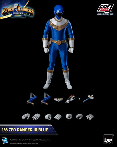 Power Rangers Zeo Ranger III Blue 30cm 1/6 Scale FigZero Action Figure