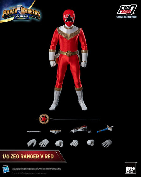 Power Rangers Zeo Ranger V Red 30cm 1/6 Scale FigZero Action Figure