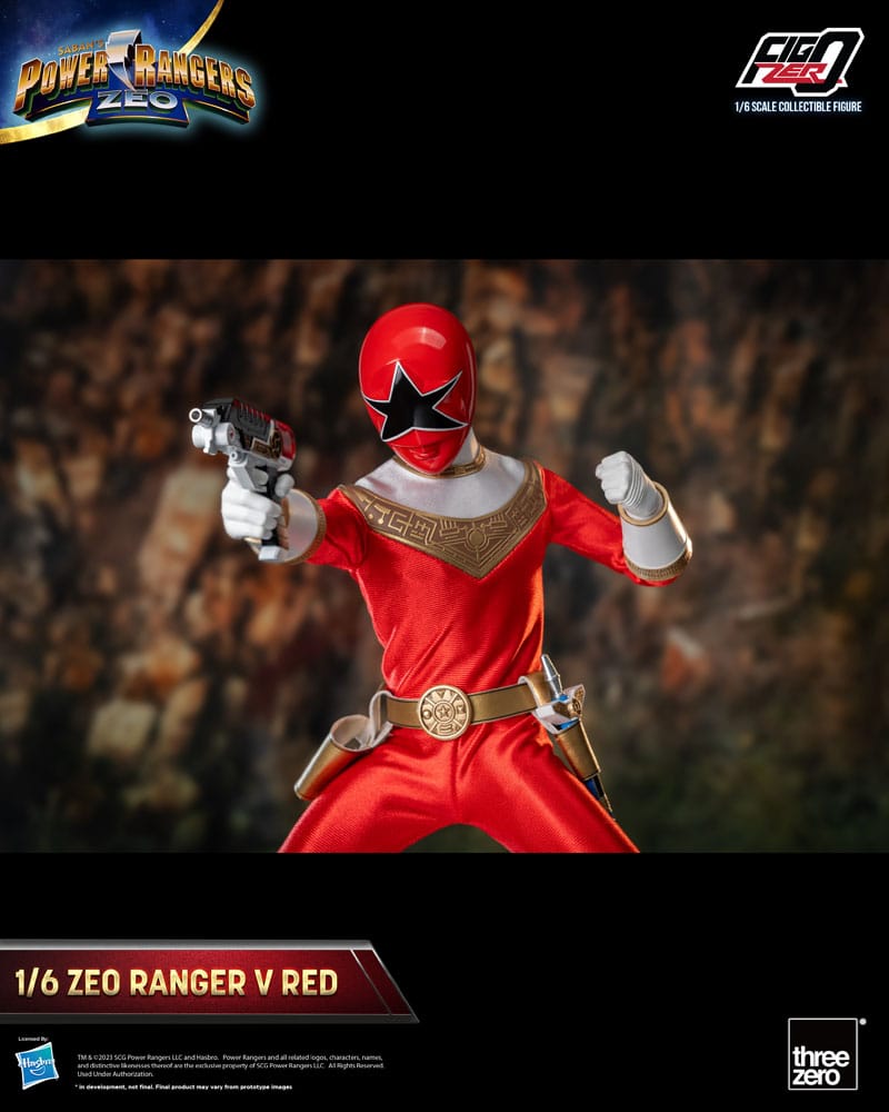 Power Rangers Zeo Ranger V Red 30cm 1/6 Scale FigZero Action Figure