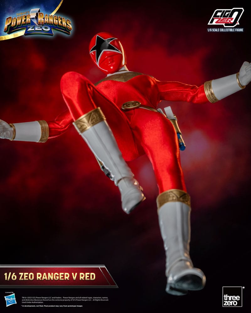 Power Rangers Zeo Ranger V Red 30cm 1/6 Scale FigZero Action Figure