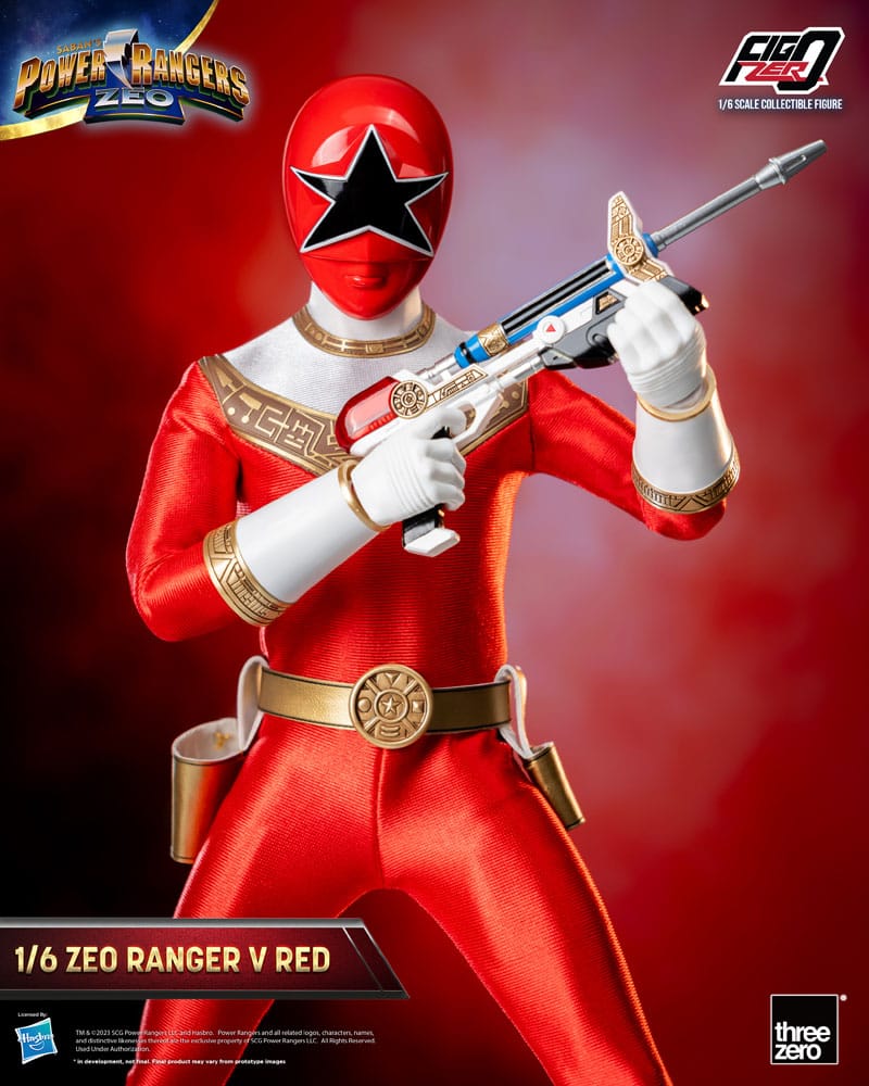 Power Rangers Zeo Ranger V Red 30cm 1/6 Scale FigZero Action Figure