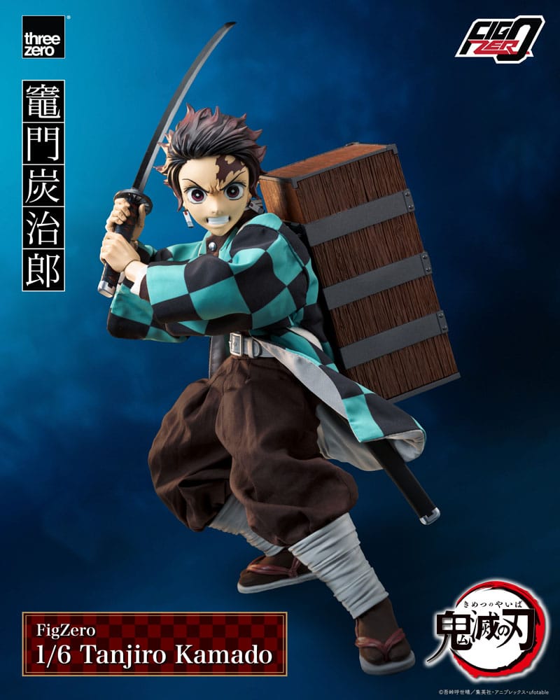 Demon Slayer: Kimetsu no Yaiba FigZero Tanjiro Kamado 27 cm 1/6 Action Figure