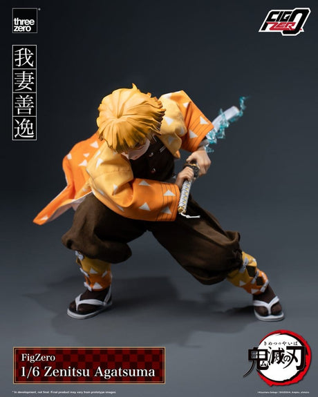 Demon Slayer: Kimetsu no Yaiba FigZero Action Figure 1/6 Zenitsu Agatsuma 28 cm