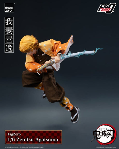 Demon Slayer: Kimetsu no Yaiba FigZero Action Figure 1/6 Zenitsu Agatsuma 28 cm