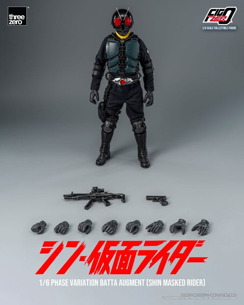 Kamen Rider FigZero Phase Variation Batta Augment (Shin Masked Rider) 30 cm 1/6 Action Figure