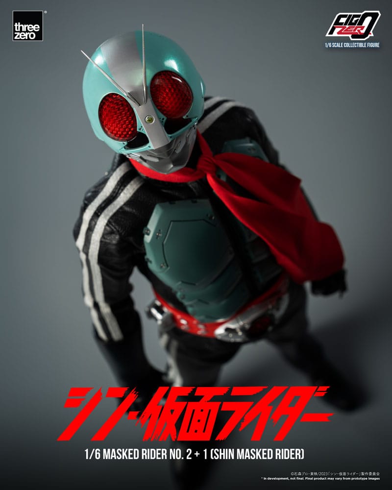 Kamen Rider FigZero Masked Rider No.2+1 (Shin Masked Rider) 32 cm 1/6 Action Figure