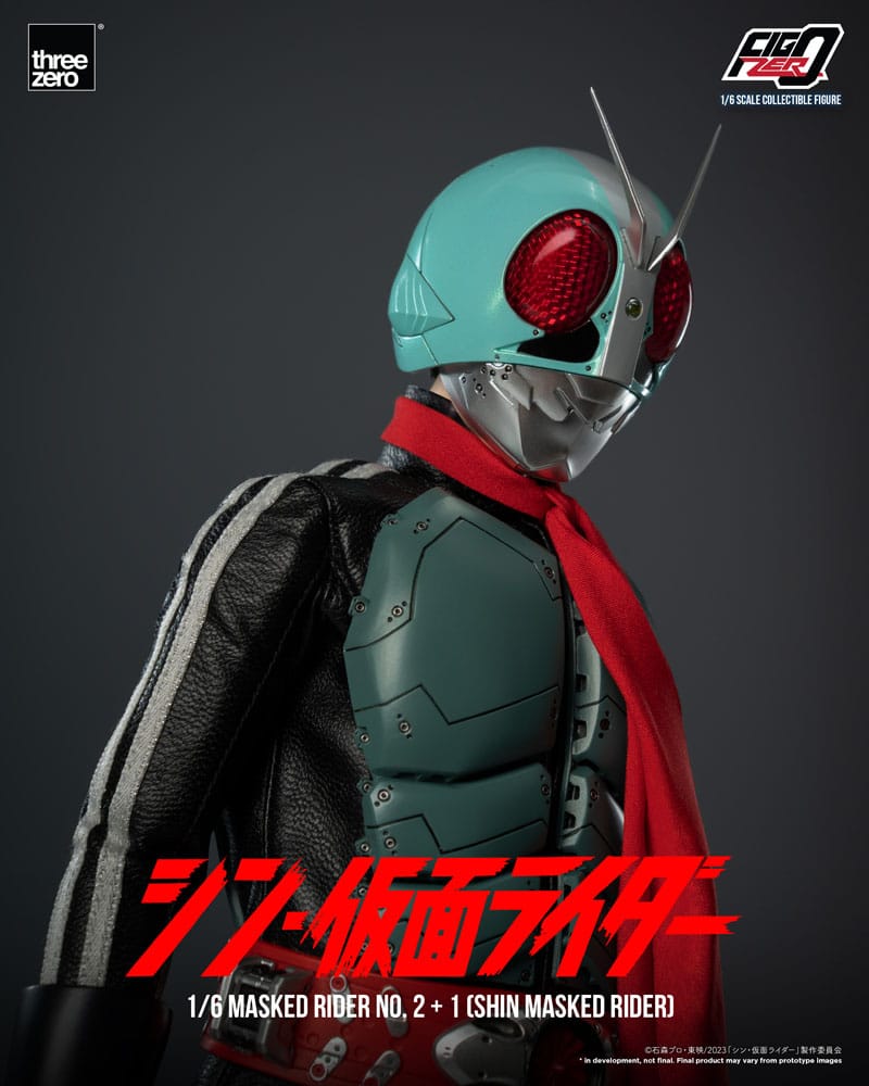 Kamen Rider FigZero Masked Rider No.2+1 (Shin Masked Rider) 32 cm 1/6 Action Figure