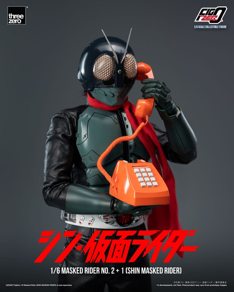 Kamen Rider FigZero Masked Rider No.2+1 (Shin Masked Rider) 32 cm 1/6 Action Figure