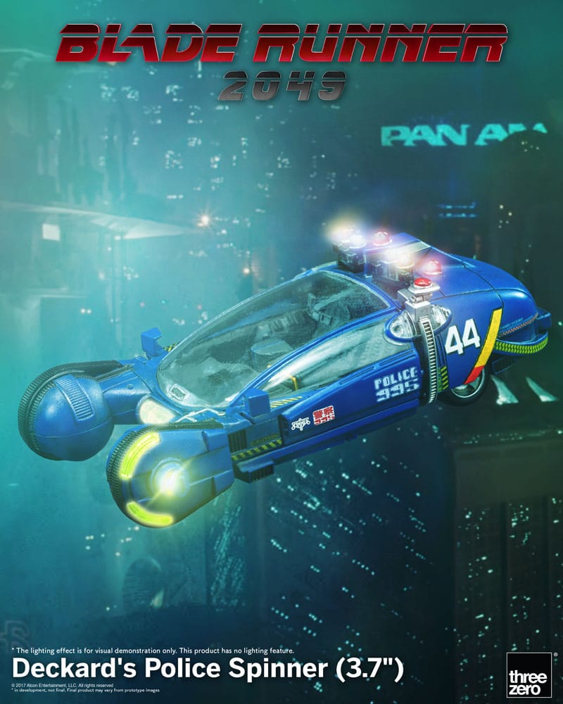 Blade Runner 2049 Deckard's Police Spinner 10 cm Vehicle Model