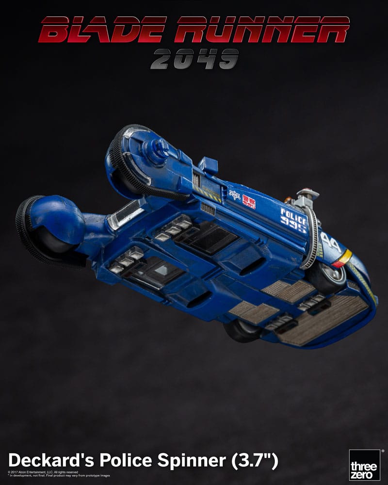 Blade Runner 2049 Deckard's Police Spinner 10 cm Vehicle Model
