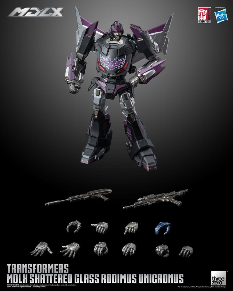 Transformers Shattered Glass Rodimus Unicronus 23 cm MDLX Action Figure