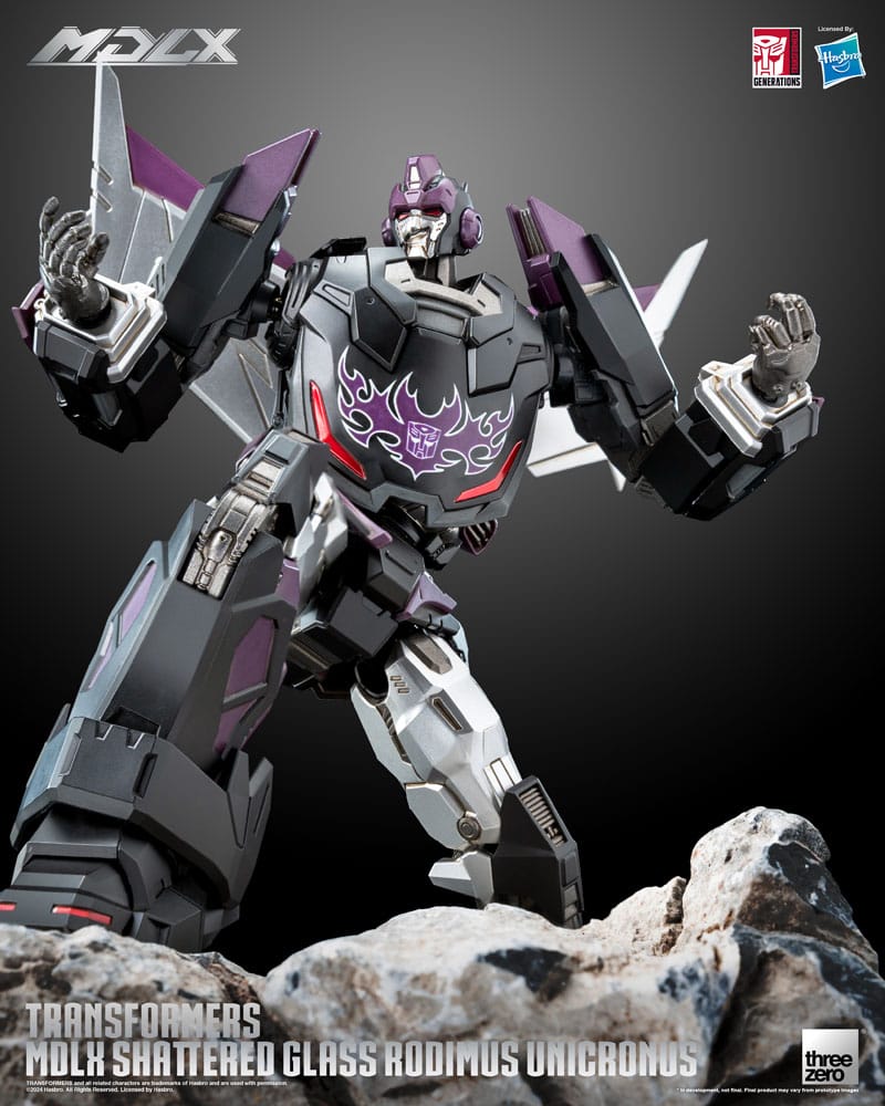 Transformers Shattered Glass Rodimus Unicronus 23 cm MDLX Action Figure