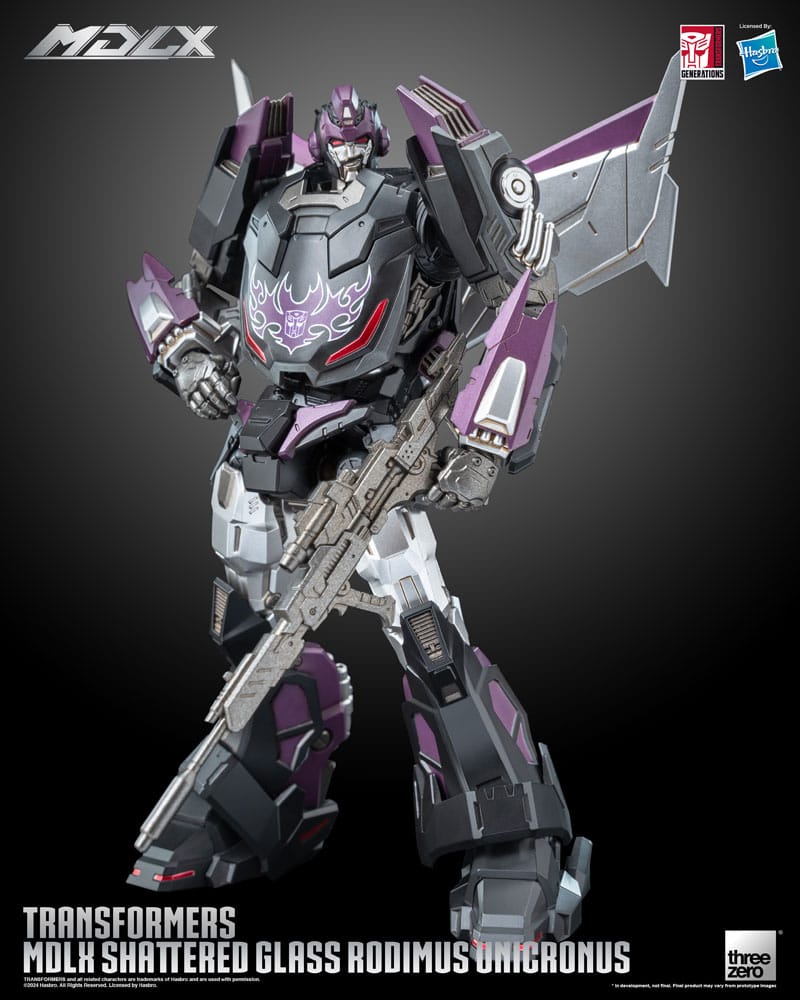 Transformers Shattered Glass Rodimus Unicronus 23 cm MDLX Action Figure