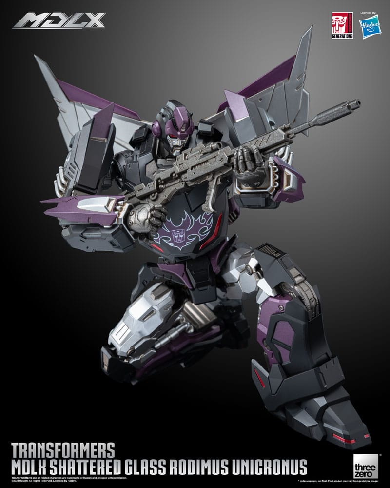 Transformers Shattered Glass Rodimus Unicronus 23 cm MDLX Action Figure
