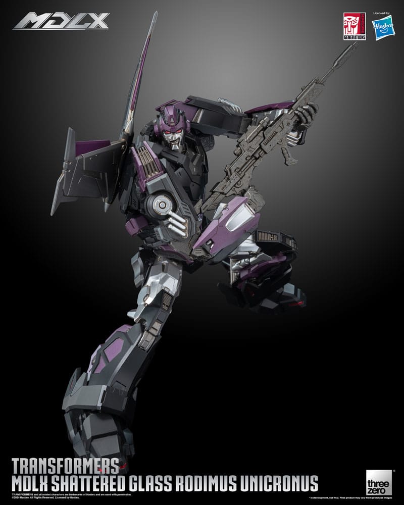 Transformers Shattered Glass Rodimus Unicronus 23 cm MDLX Action Figure