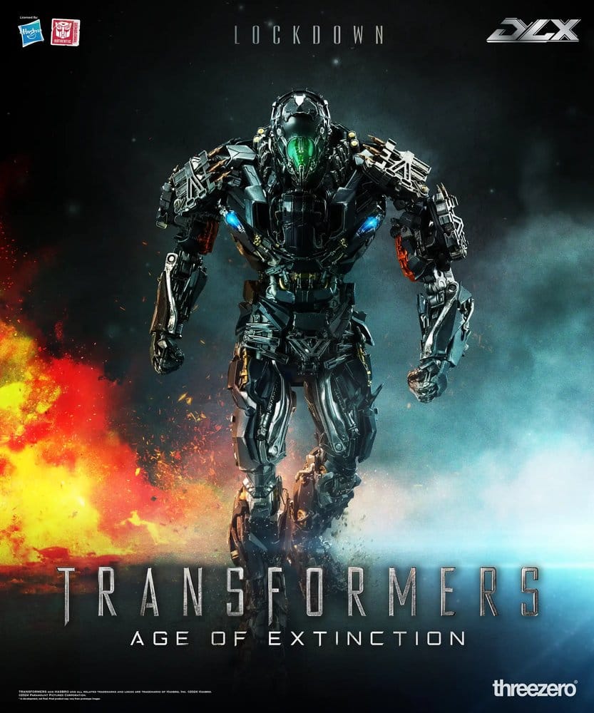 Transformers: Age of Extinction DLX Action Figure 1/6 Lockdown 24 cm heo Exclusive