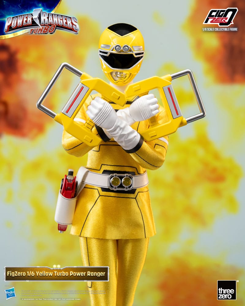 Power Rangers Turbo FigZero Yellow Turbo Power Ranger 30 cm 1/6 Action Figure