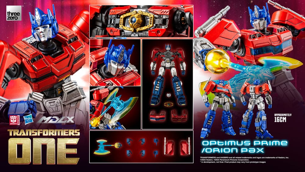 Transformers MDLX Optimus Prime, Orion Pax 16 cm Action Figure