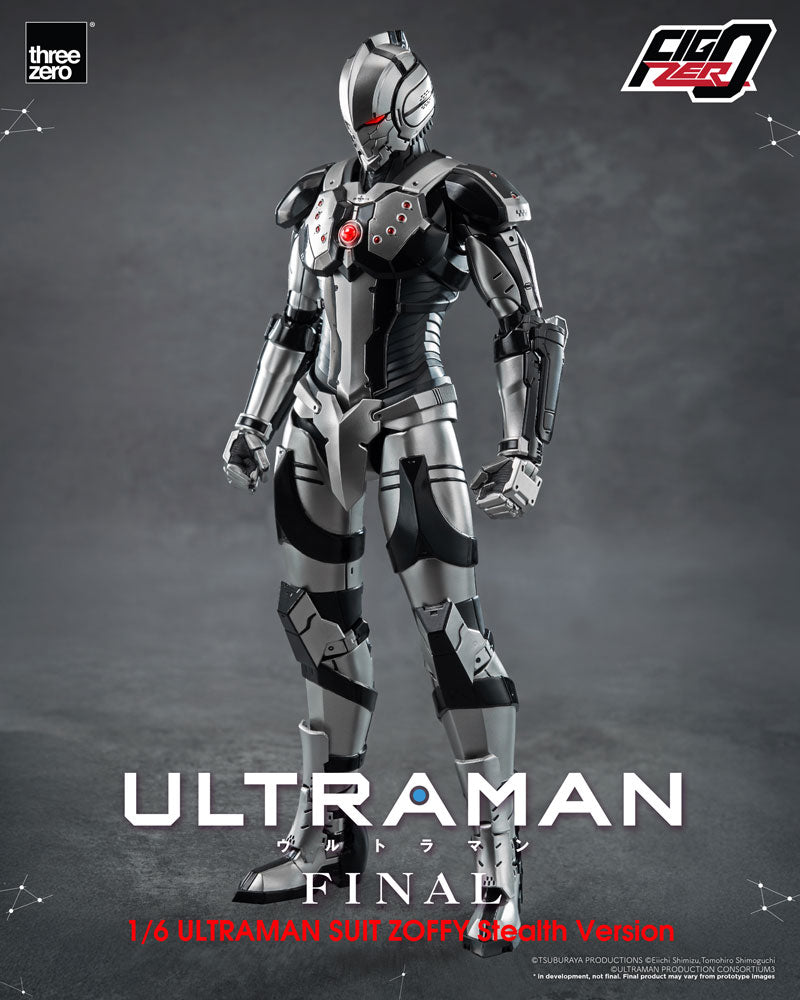 Ultraman Final FigZero Ultraman Suit Zoffy Stealth Version 30 cm 1/6 Action Figure