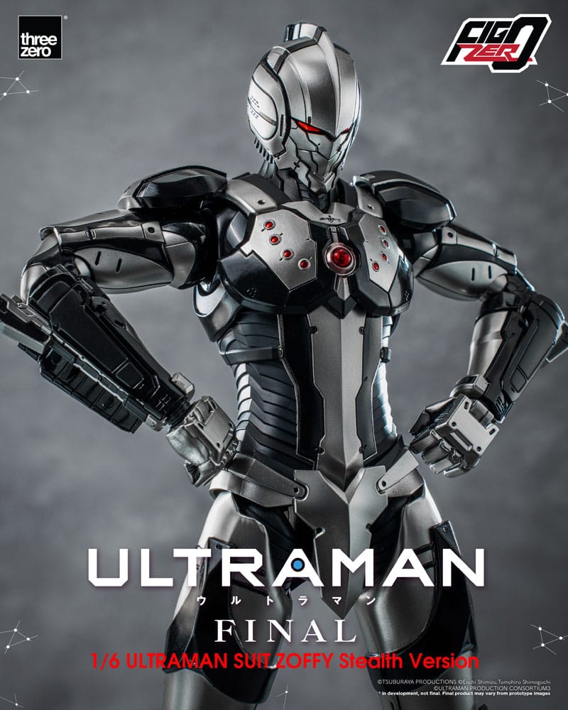Ultraman Final FigZero Ultraman Suit Zoffy Stealth Version 30 cm 1/6 Action Figure