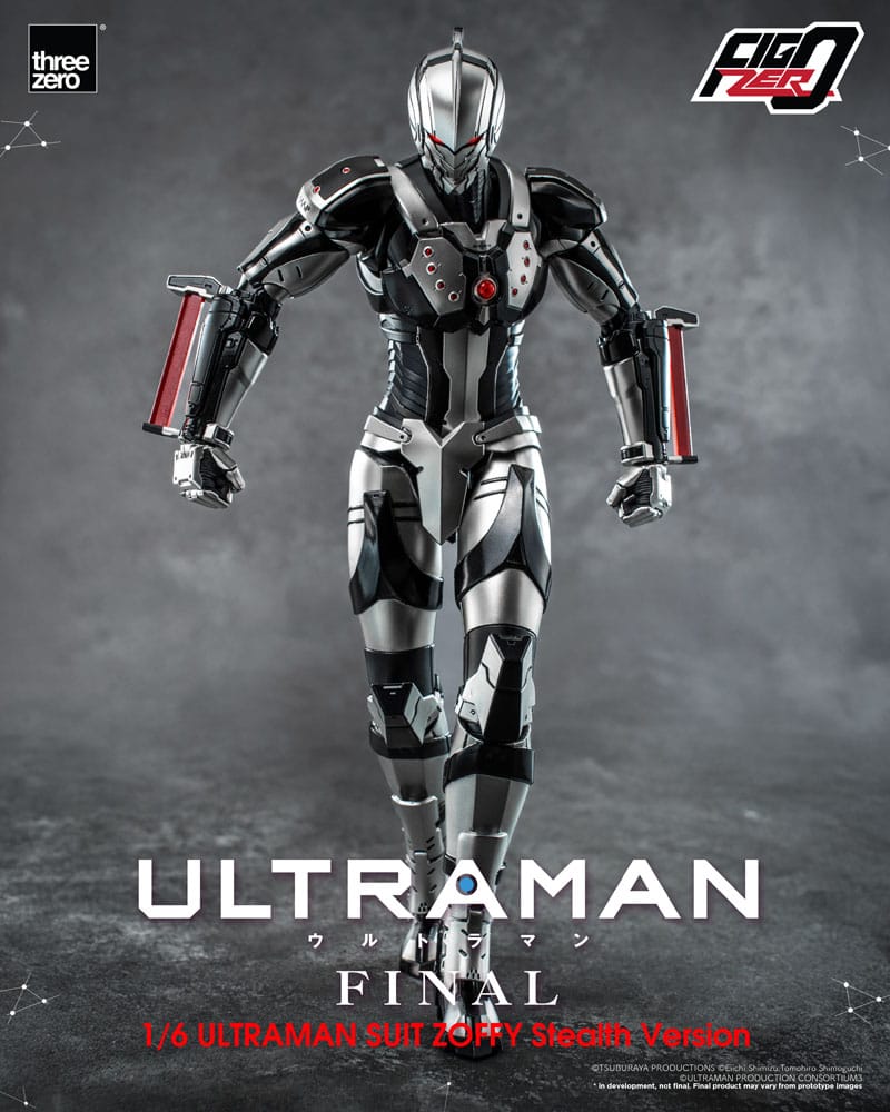 Ultraman Final FigZero Ultraman Suit Zoffy Stealth Version 30 cm 1/6 Action Figure