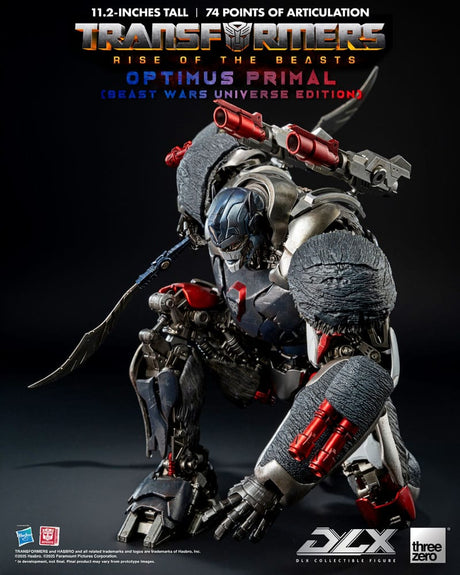 Transformers: Rise of the Beasts DLX Action Figure Optimus Primal (Beast Wars Universe Edition) 29 cm
