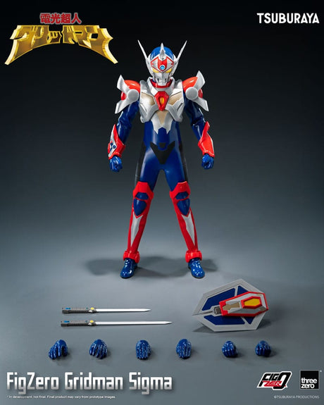 Gridman the Hyper Agent Revenge of Neo Evil Lord FigZero Gridman Sigma 30 cm Action Figure