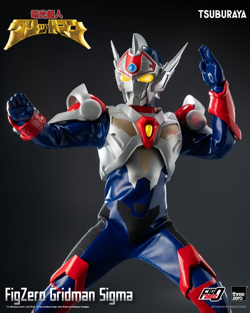 Gridman the Hyper Agent Revenge of Neo Evil Lord FigZero Gridman Sigma 30 cm Action Figure