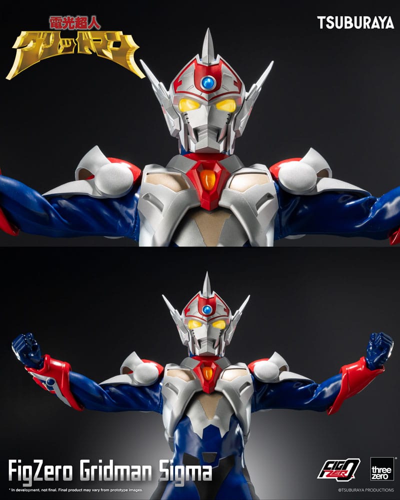Gridman the Hyper Agent Revenge of Neo Evil Lord FigZero Gridman Sigma 30 cm Action Figure
