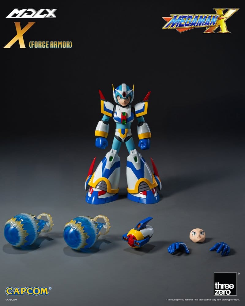 Mega Man X MDLX Action Figure Rockman / Mega Man Force Armor 12 cm