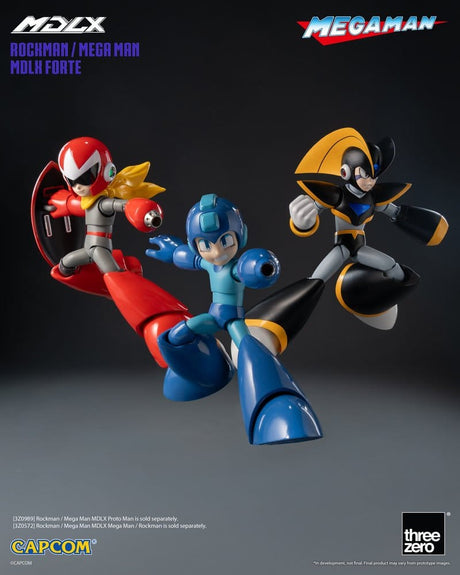 Mega Man MDLX Action Figure Rockman / Mega Man Forte 10 cm