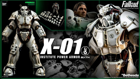 Fallout FigZero Action Figure 1/6 X-01 Institute Power Armor 37 cm