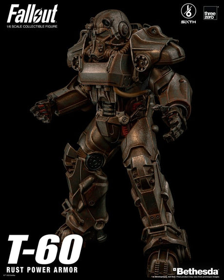 Fallout Action Figure 1/6 T-60 Rust Power Armor