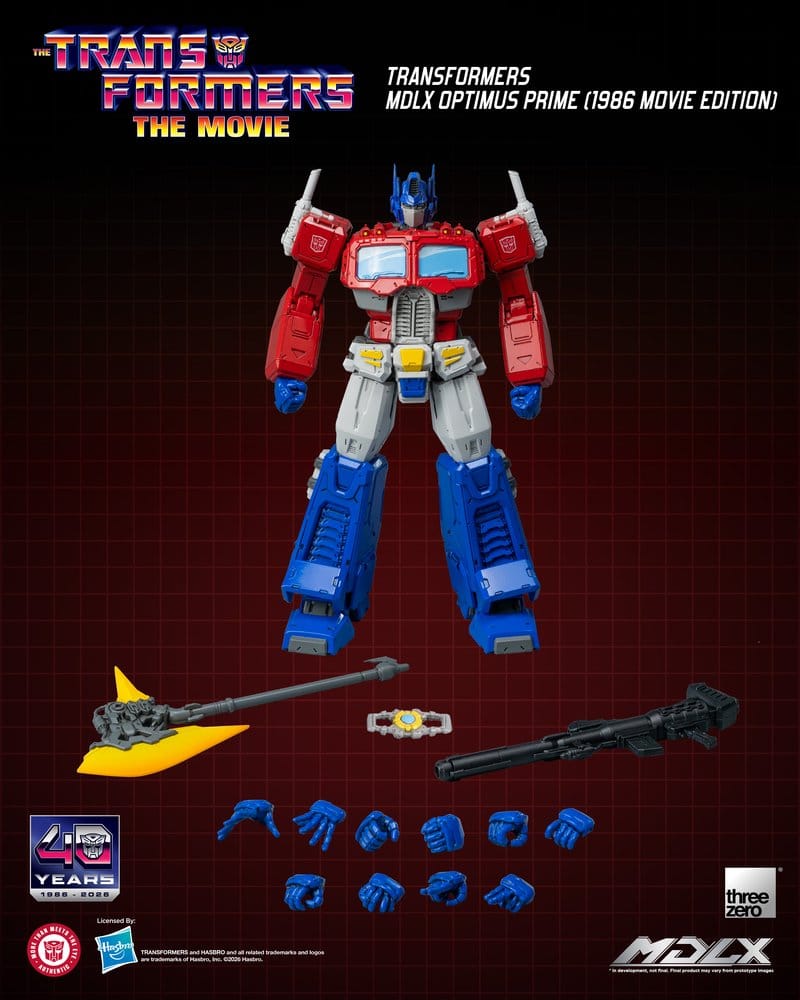 Transformers MDLX Action Figure Optimus Prime (1986 Movie Edition) 18 cm
