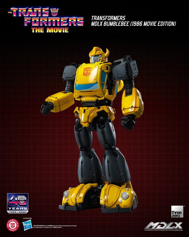 Transformers MDLX Action Figure Bumblebee (1986 Movie Edition) 12 cm