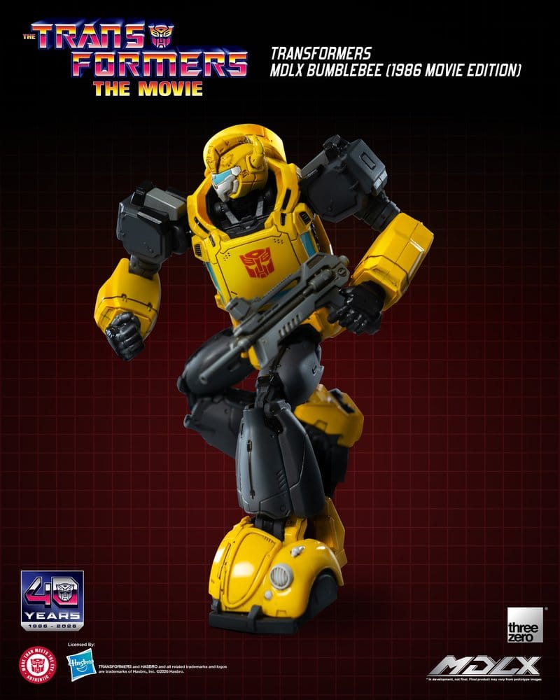Transformers MDLX Action Figure Bumblebee (1986 Movie Edition) 12 cm