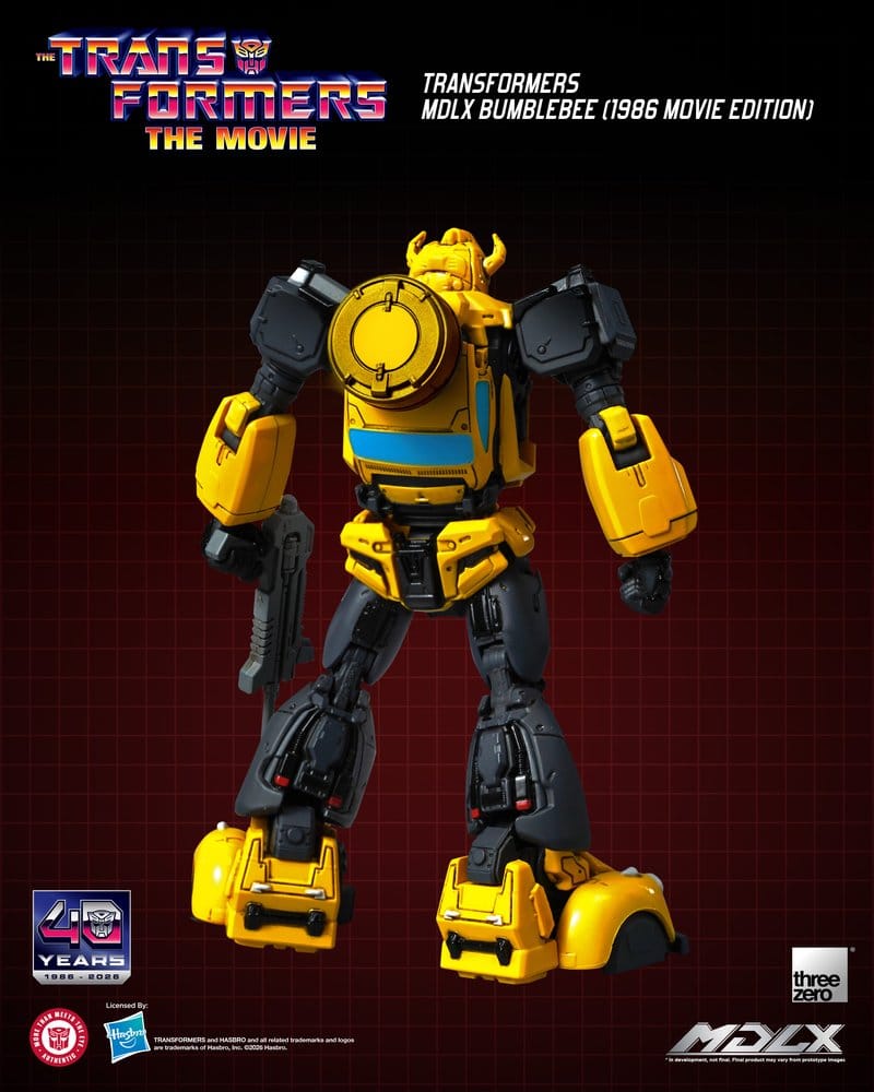 Transformers MDLX Action Figure Bumblebee (1986 Movie Edition) 12 cm