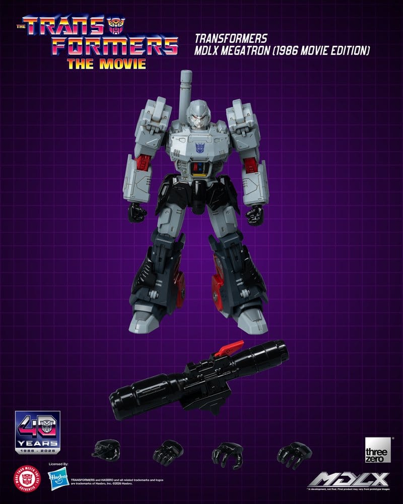 Transformers MDLX Action Figure Megatron (1986 Movie Edition) 18 cm