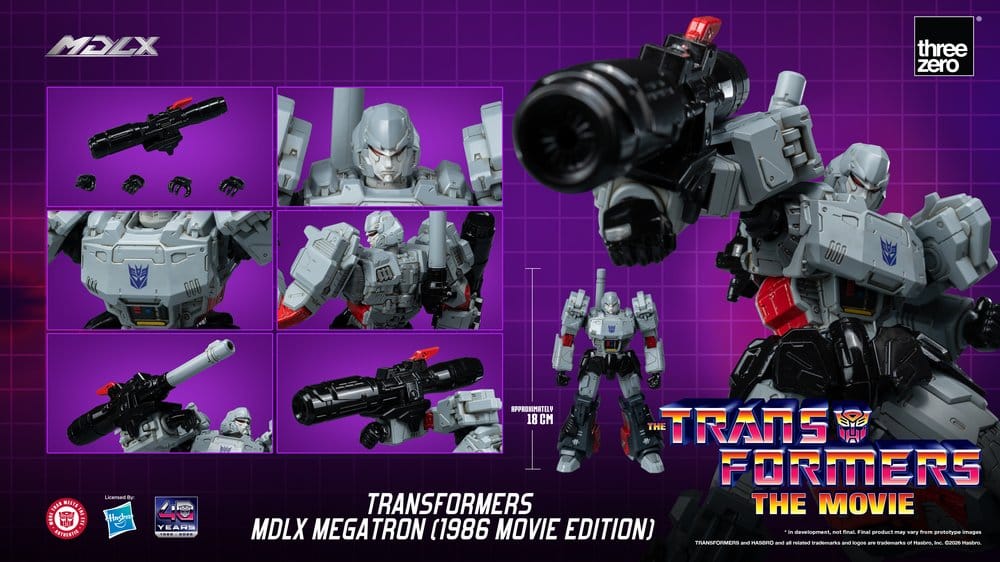 Transformers MDLX Action Figure Megatron (1986 Movie Edition) 18 cm
