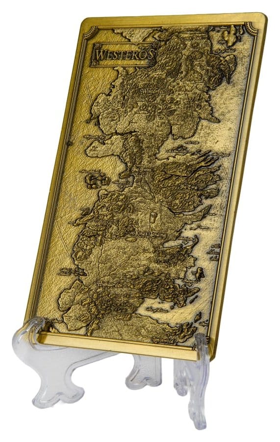 Game of Thrones Ingot Map of Westeros