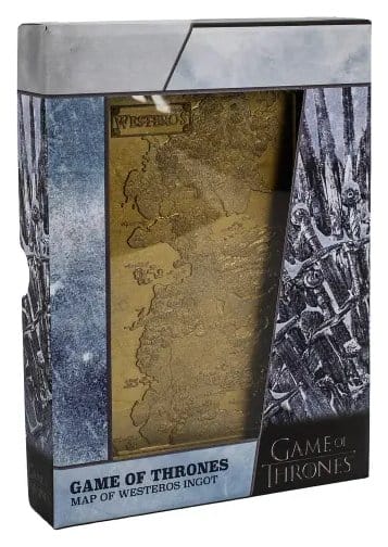 Game of Thrones Ingot Map of Westeros