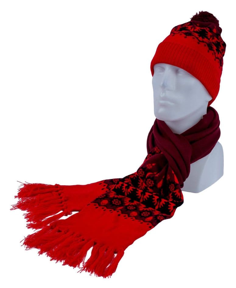 Warhammer 40,000 Knitted Hat & Scarf Set Blood Angels 27 cm