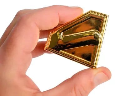 Superman Gold Shield Replica Magnet