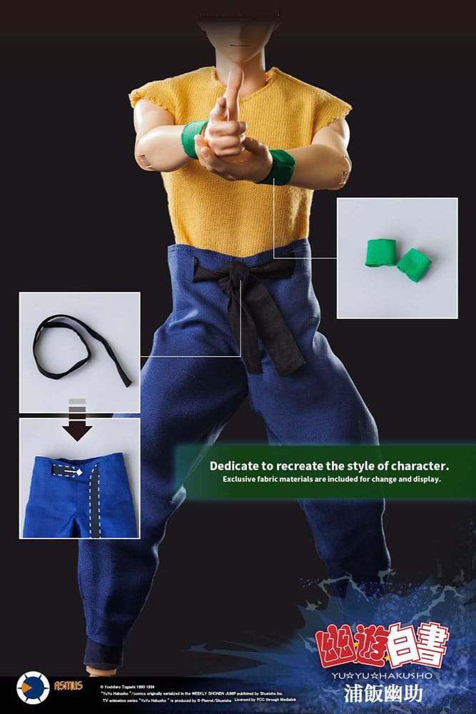 Yu Yu Hakusho Yusuke Urameshi 30 cm 1/6 Scale Action Figure