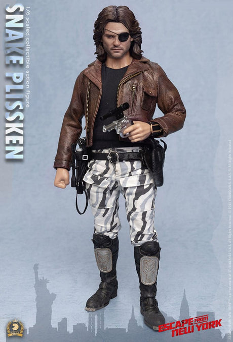 Escape from New York Crown Series Snake Plissken (Sculpted Hair Version) 30 cm 1/6 Action Figure