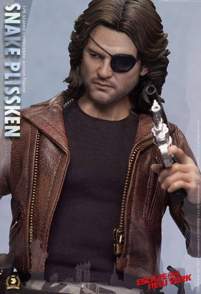 Escape from New York Crown Series Snake Plissken (Sculpted Hair Version) 30 cm 1/6 Action Figure