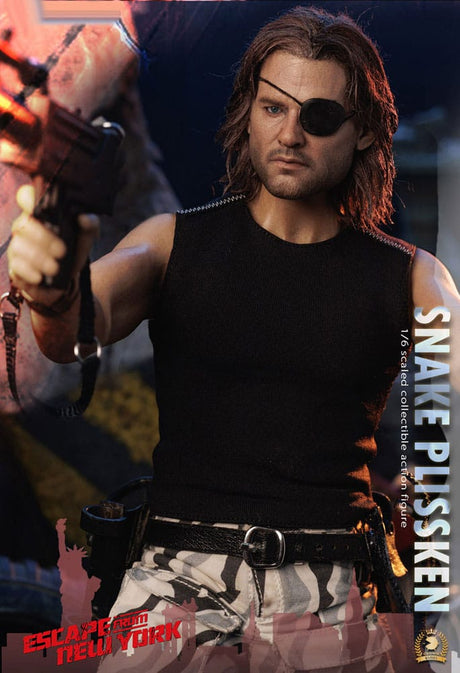 Escape from New York Crown Series Snake Plissken (Real Hair Version) 30 cm 1/6 Action Figure