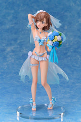 A Certain Scientific Railgun T PVC Statue 1/7 Mikoto Misaka Wedding Swimsuit Ver. 25 cm