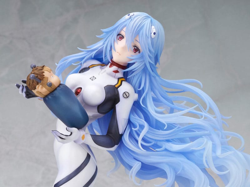 Rebuild of Evangelion Rei Ayanami Long Hair Version 28cm 1/7 Scale PVC Statue