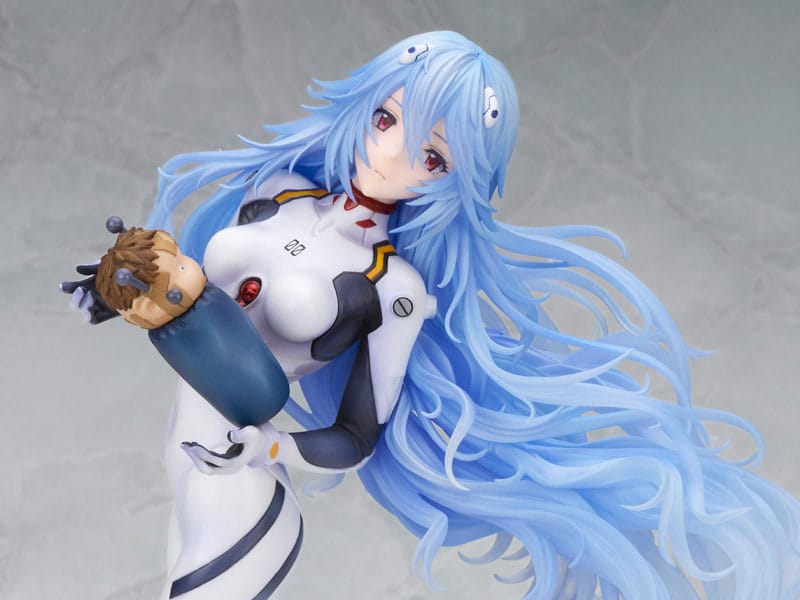 Rebuild of Evangelion Rei Ayanami Long Hair Version 28cm 1/7 Scale PVC Statue